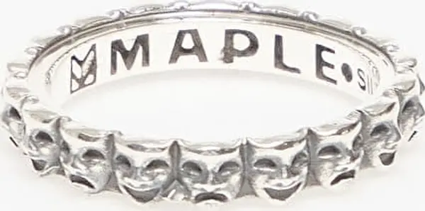 MAPLE Пръстен MAPLE Laugh Now Cry Later Ring Silver 925 8