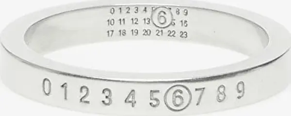 MM6 Пръстен MM6 Ring Brushed Palladio 8