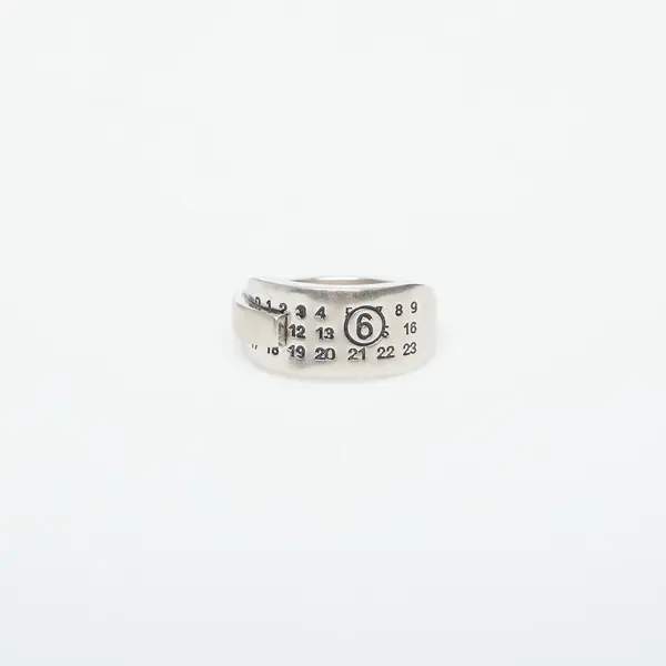 MM6 Пръстен MM6 Ring Brushed Palladio S