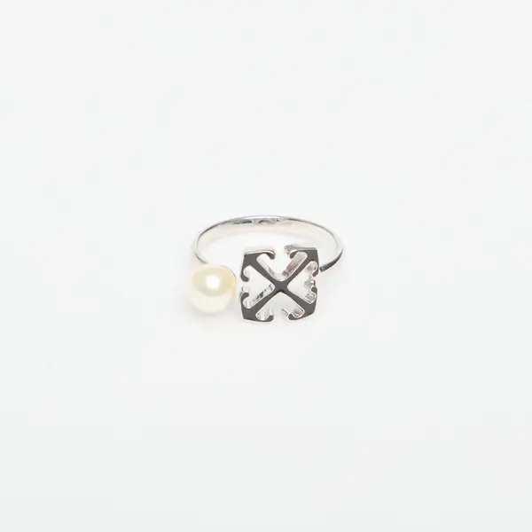 Off-White Пръстен Off-White Ow Ring Silver/ Black 52