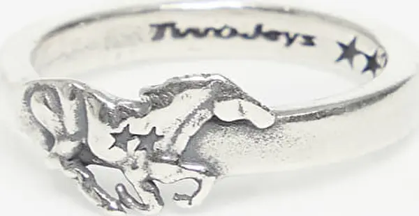 TwoJeys Пръстен TwoJeys Big Icon Galloping Ring Silver 56 mm