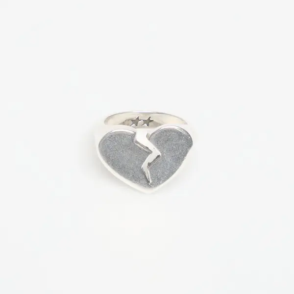 TwoJeys Пръстен TwoJeys Broken Heart Ring Silver 50 mm