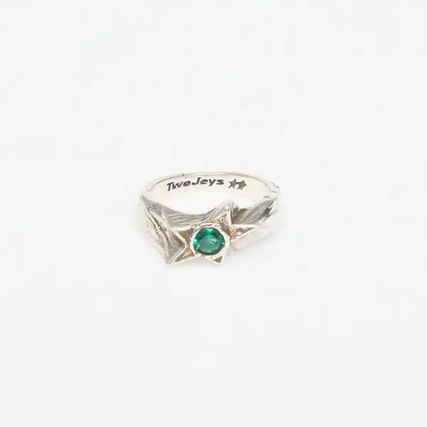 TwoJeys Пръстен TwoJeys Green Calda Ring Green 48 mm