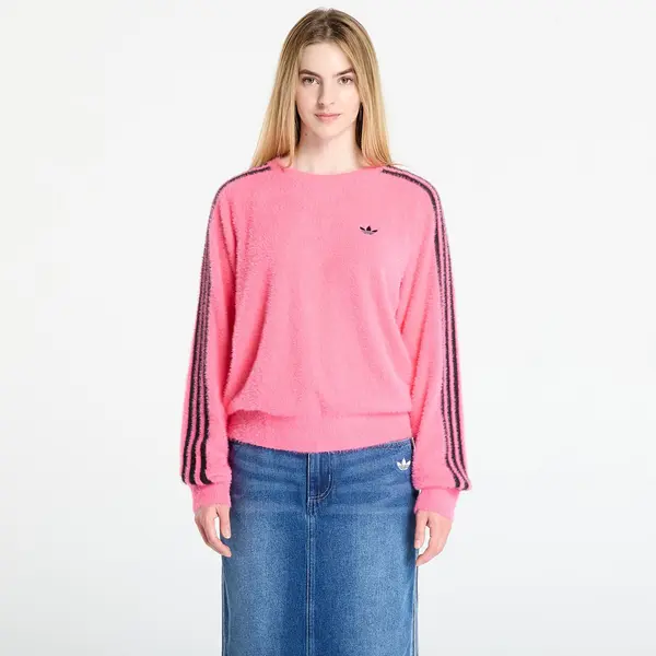 adidas Originals Пуловер adidas Adicolor Holiday Knit Sweatshirt Lucid Pink XS