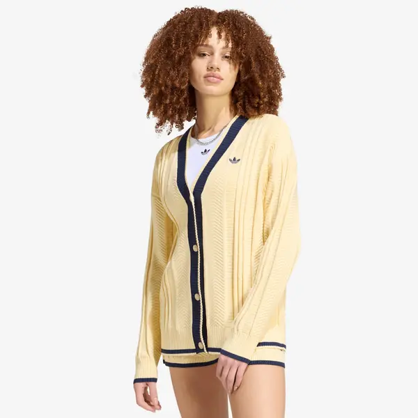 adidas Originals Пуловер adidas Cable Knit Cardigan Warm Vanilla M