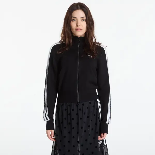 adidas Originals Пуловер adidas Knitted Firebird Track Top Black/ White XS