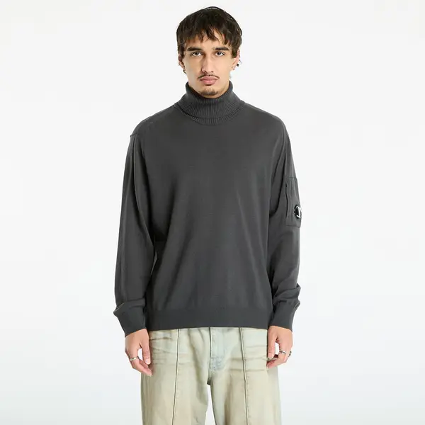 C.P. Company Пуловер C.P. Company Extrafine Merino Wool Turtleneck Sweater Dark Shadow Grey M