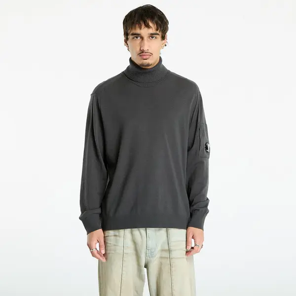 C.P. Company Пуловер C.P. Company Extrafine Merino Wool Turtleneck Sweater Dark Shadow Grey S