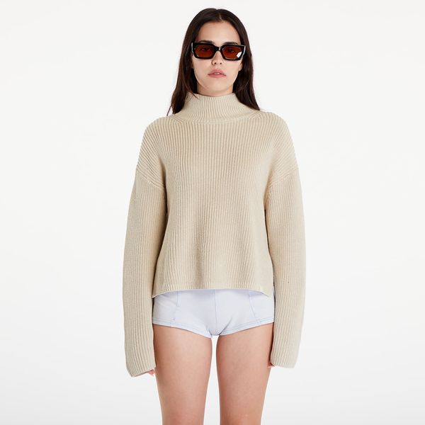 Calvin Klein Пуловер Calvin Klein Jeans Chunky Loose High Neck Sweater Pelican L