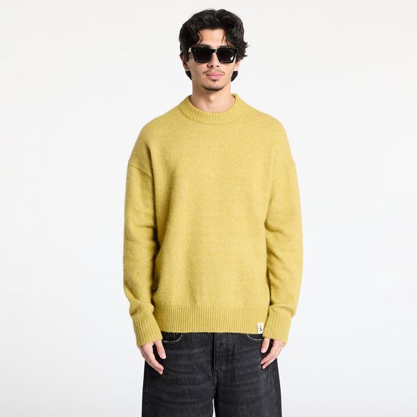 Calvin Klein Пуловер Calvin Klein Jeans Warm Texture Sweater Green XL