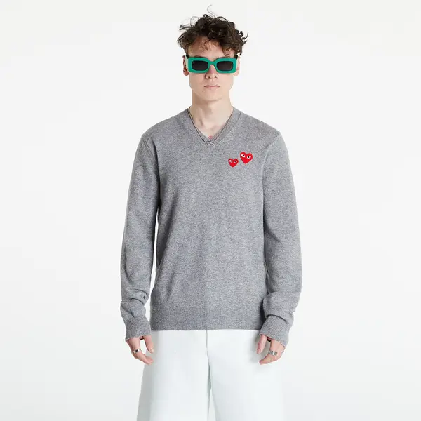 Comme des Garçons PLAY Пуловер Comme des Garçons PLAY Crewneck Sweater UNISEX Grey L