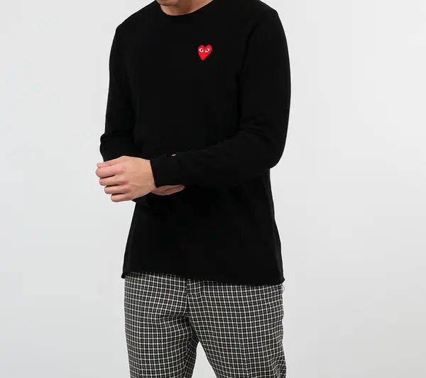 Comme des Garçons PLAY Пуловер Comme des Garçons PLAY Knit Black L