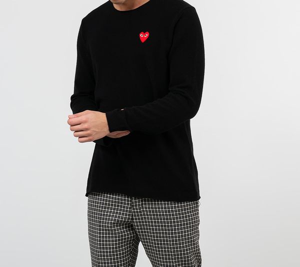 Comme des Garçons PLAY Пуловер Comme des Garçons PLAY Knit Black L