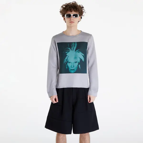 Comme des Garçons SHIRT Пуловер Comme des Garçons SHIRT Sweater Grey/ Green L