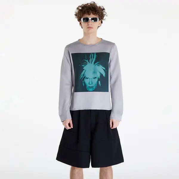 Comme des Garçons SHIRT Пуловер Comme des Garçons SHIRT Sweater Grey/ Green L