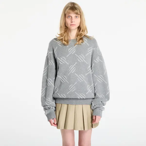 Daily Paper Пуловер Daily Paper Tevin Monogram Knit Sweater Grey XS