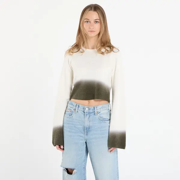 DIME Пуловер DIME Cropped Mohair Knit Gradient Cream L