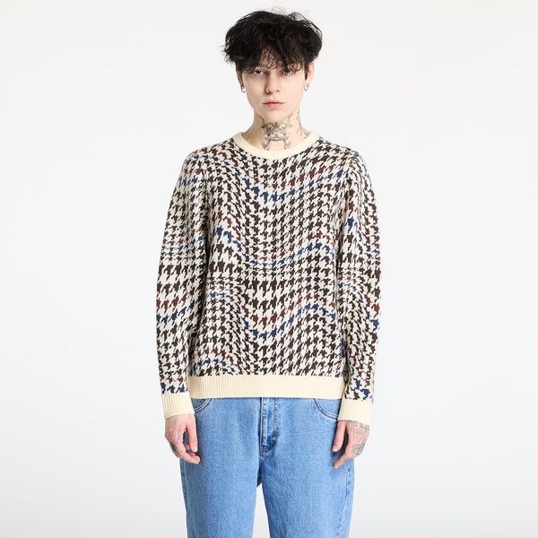 DIME Пуловер DIME Houndstooth Knit UNISEX Cream Multi M