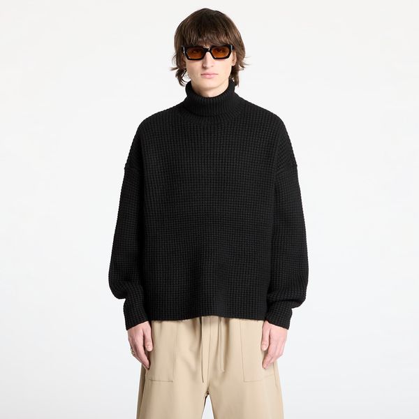 Fear of God Essentials Пуловер Fear Of God ESSENTIALS Heavy Waffle Turtleneck Black XXL