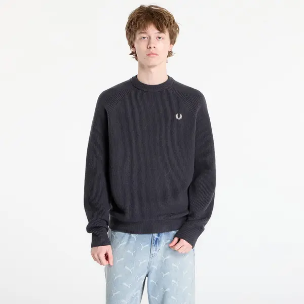 FRED PERRY Пуловер FRED PERRY Lambswool Raglan Jumper Anchor Grey L