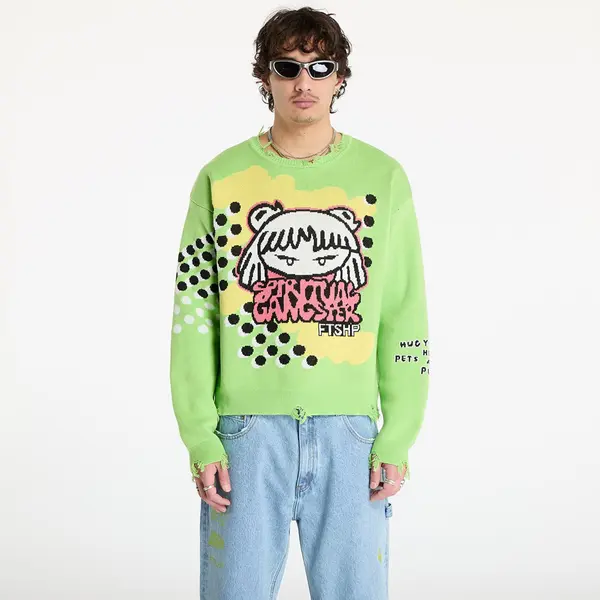 FTSHP Пуловер FTSHP x Spiritual Gangster Sweater UNISEX Green XS