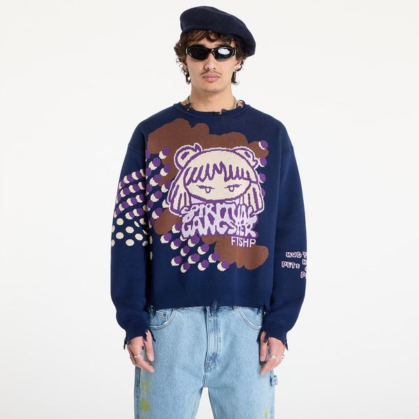 FTSHP Пуловер FTSHP x Spiritual Gangster Sweater UNISEX Navy M