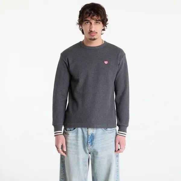 HUMAN MADE Пуловер HUMAN MADE Thermal L/S T-Shirt UNISEX Charcoal L