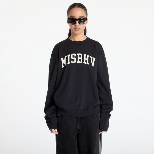 MISBHV Пуловер MISBHV Knitted Varsity Crewneck Sweatshirt UNISEX Black M