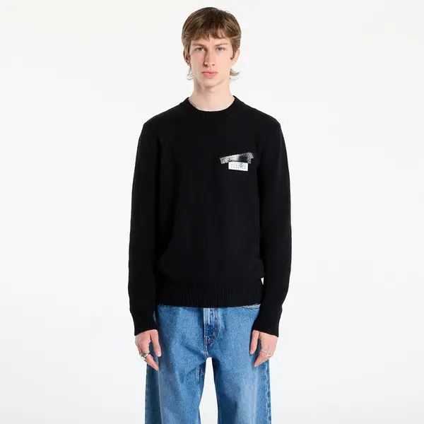 MM6 Пуловер MM6 Maison Margiela Numeric Logo Crewneck Black XL