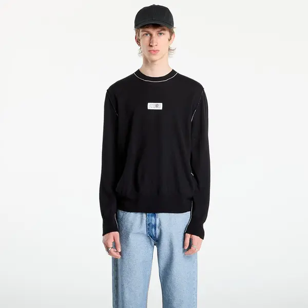 MM6 Пуловер MM6 Wool Jumper Black XL