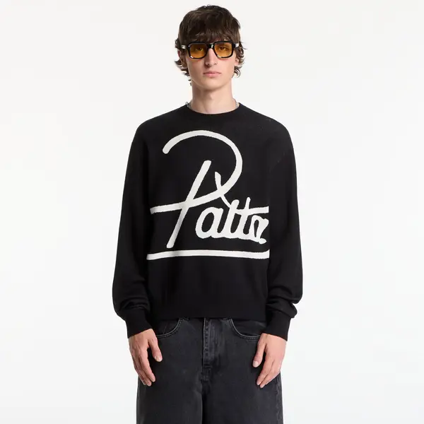 Patta Пуловер Patta Hearted Jumper UNISEX Black M