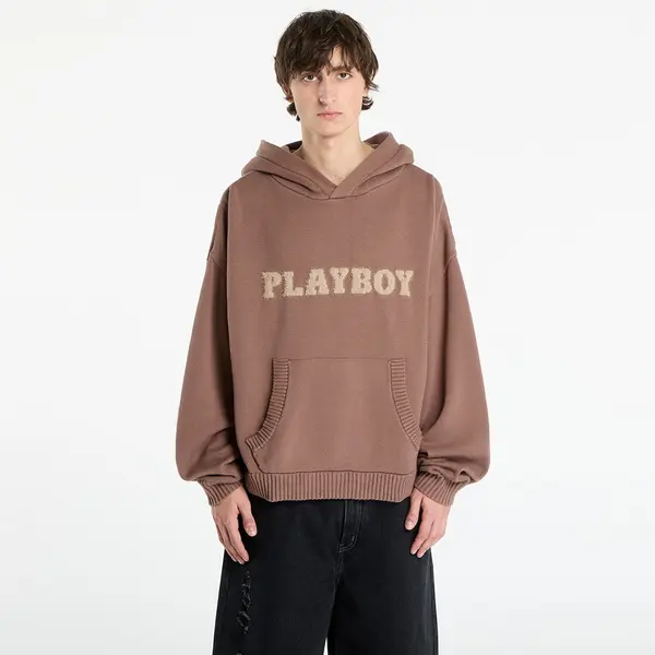 FTSHP Пуловер Playboy x FTSHP Sweater Hoodie UNISEX Brown S