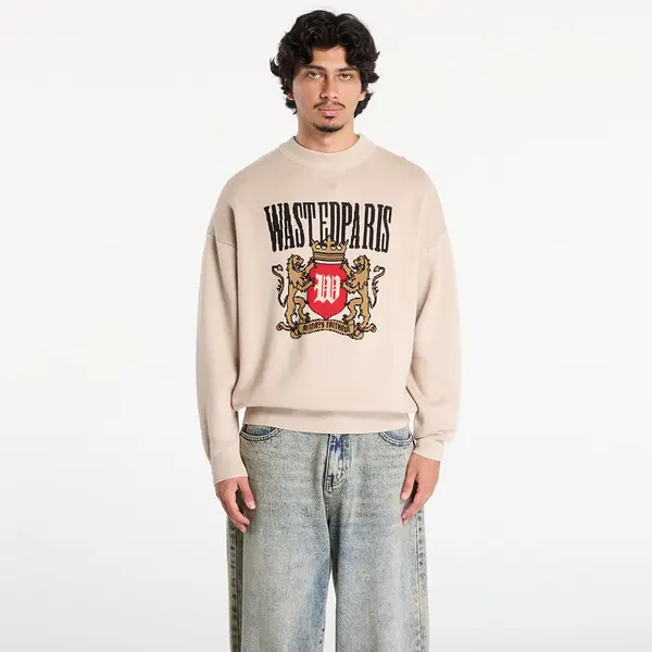 Wasted Paris Пуловер Wasted Paris M Crest Sweater Sahara XL