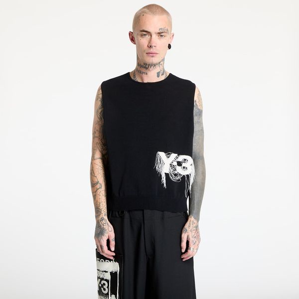 Y-3 Пуловер Y-3 Logo Knit Vest UNISEX Black S