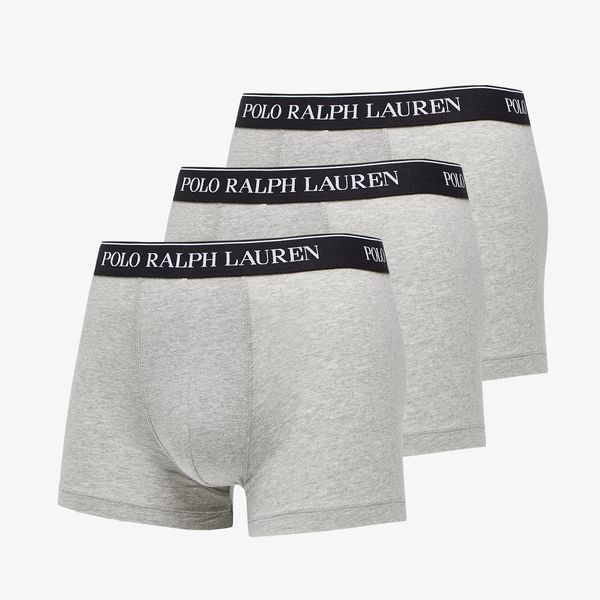 Ralph Lauren Ralph Lauren Stretch Cotton Classic Trunks 3-Pack Grey