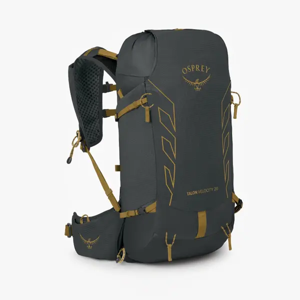 Osprey Раница Osprey Talon Velocity 2 Dark Charcoal/ Tumbleweed Yellw L/XL