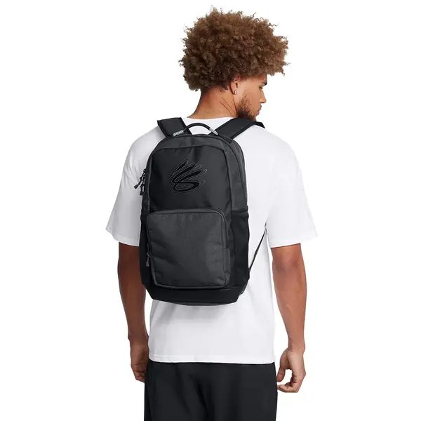 Under Armour Раница Under Armour Curry Splash Backpack Black/ Jet Gray Full Heather/ Black Universal