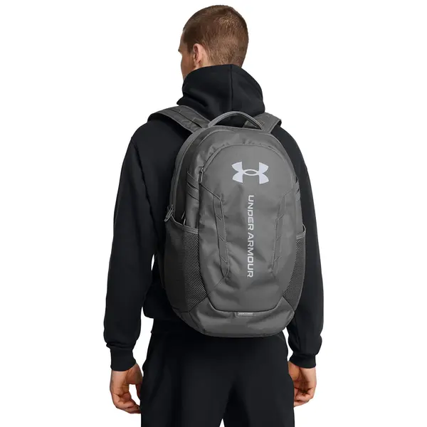 Under Armour Раница Under Armour Hustle 6.0 Backpack Castlerock/ Steel Universal