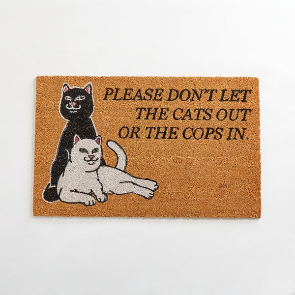 RIPNDIP RIPNDIP Don’t Let The Cops In Rug Brown