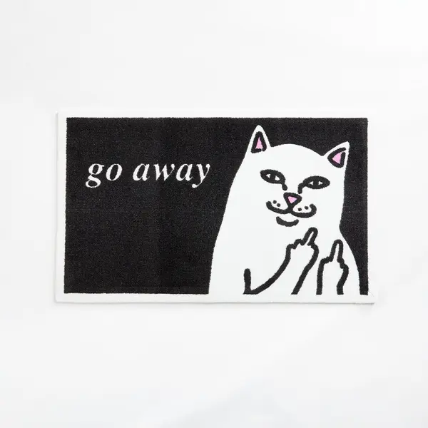 RIPNDIP RIPNDIP Go Away Rug Black Universal