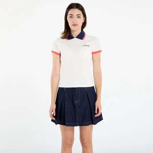 adidas Originals Риза adidas Polo Shirt Off White S