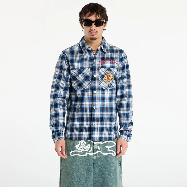 Billionaire Boys Club Icecream Риза Billionaire Boys Club Icecream Mascot Check Ls Shirt Blue Check XL
