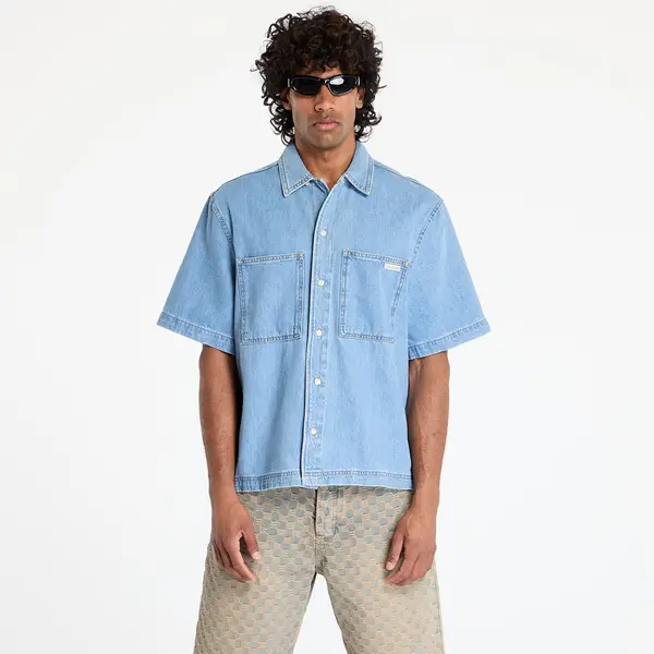Calvin Klein Риза Calvin Klein Jeans Bowler Shirt Denim Light M