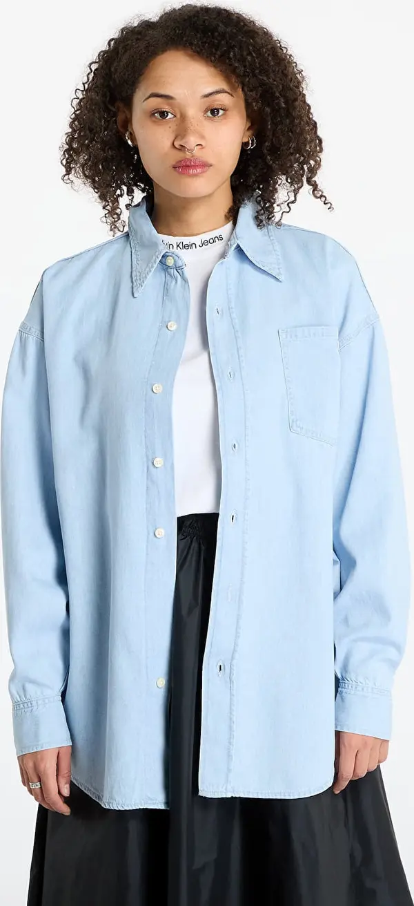 Calvin Klein Риза Calvin Klein Jeans Oversized Longsleeve Denim Shirt Denim M
