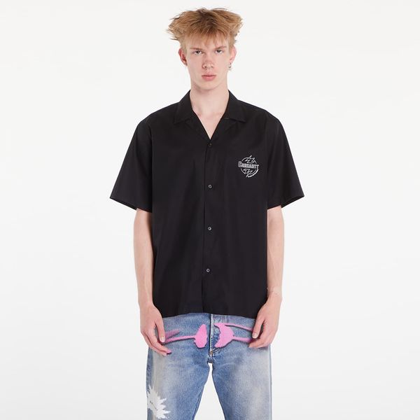 Carhartt WIP Риза Carhartt WIP Ablaze Short Sleeve Shirt UNISEX Black/ Wax XS