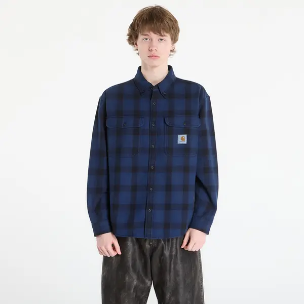 Carhartt WIP Риза Carhartt WIP L/S Edmands Shirt UNISEX Edmands Check/ Natural/ Jupiter M