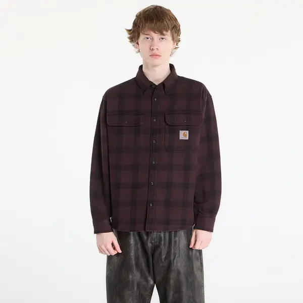 Carhartt WIP Риза Carhartt WIP L/S Edmands Shirt UNISEX Edmands Check/ Natural/ Palisander S