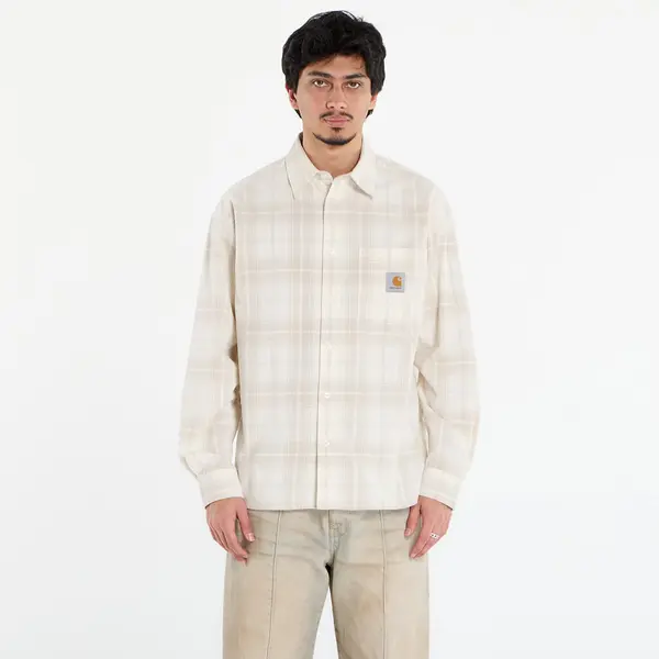 Carhartt WIP Риза Carhartt WIP L/S Wilber Shirt UNISEX Wilber Check/ Natural XS
