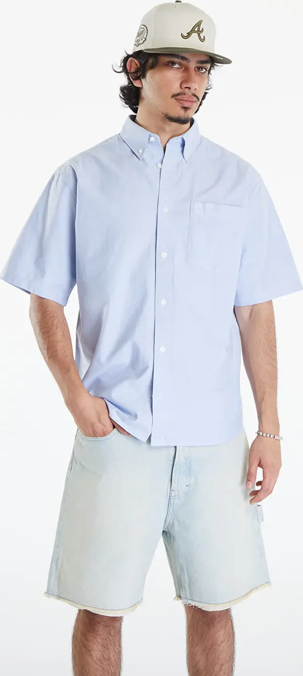 Carhartt WIP Риза Carhartt WIP S/S Braxton Shirt UNISEX Bleach/ Wax L