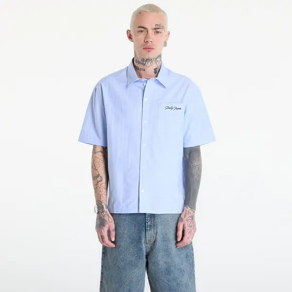 Daily Paper Риза Daily Paper Script Ss Shirt Blue M